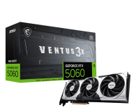 Karta graficzna NVIDIA MSI GeForce RTX 5060 Ventus 3X OC 8GB GDDR7 DLSS5